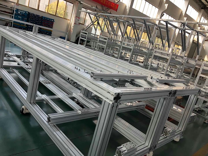 工業(yè)鋁合金型材框架連接方式 工業(yè)鋁合金型材框架連接方式