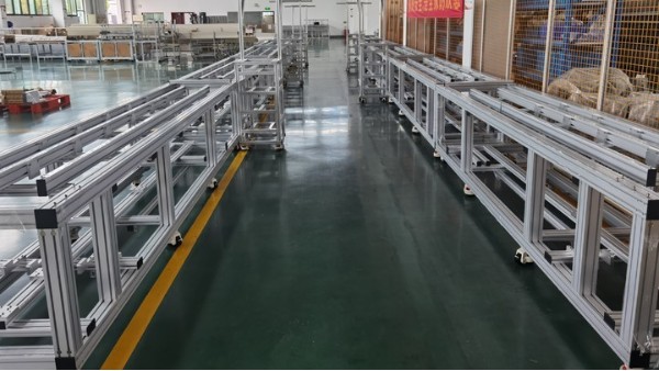 再獲信任！100100重型鋁型材打造高效“流水線”